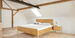 Massivholzbett Alpina AL36 Nachtkästchen