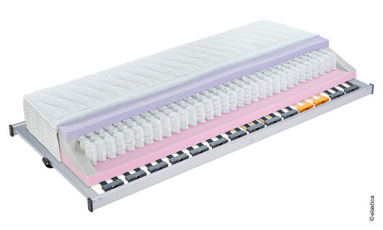 Elastica SET Opal 23 - Matratze OPAL 23 + Lattenrost Flexo FIX