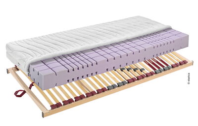 Elastica SET Ergonomic 19 - Matratze Ergonomic 19+ Lattenrost Super FIX