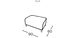 Hocker für Sofa Dolomia M-607