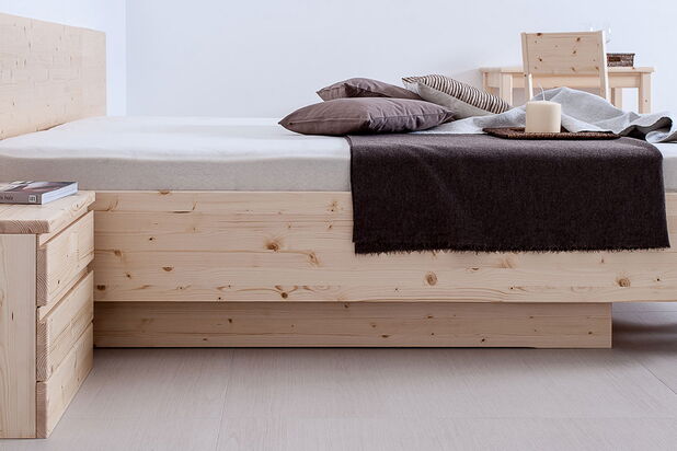 Massivholzbett New York