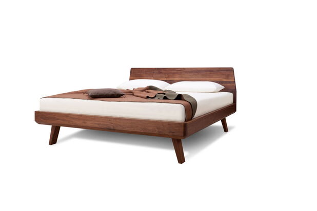 Massivholzbett Elba EL40 - Nußholz