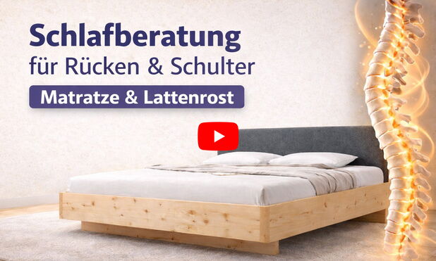 Schlafstudio Wien: Schlafberatung für Rücken & Schulter | Matratze & Lattenrost