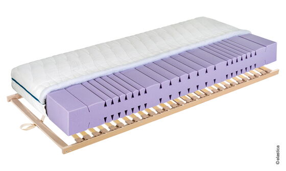 Elastica SET Ergonomic 17 - Matratze Ergonomic 17+ Lattenrost Ultimo FIX